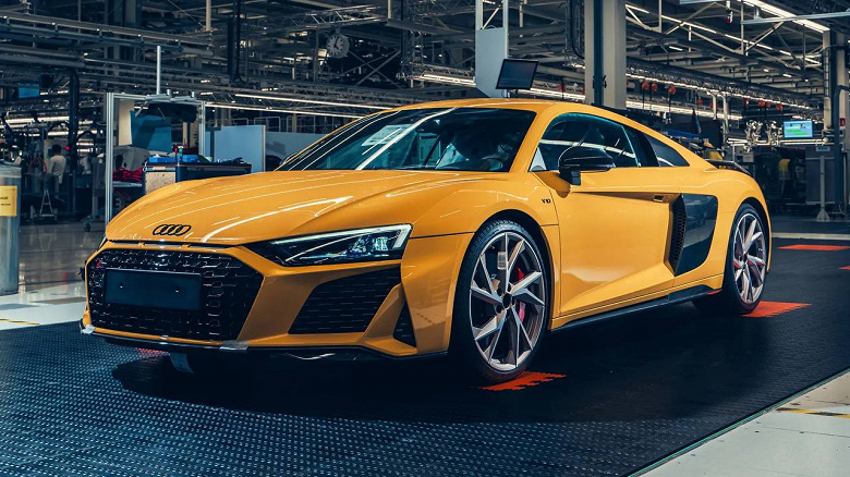 Audi R8 — всё. Последний автомобиль сошёл с конвейера, замены ему не предвидится