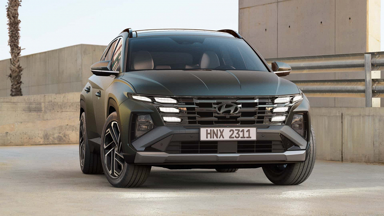 Представлен американский Hyundai Tucson 2025: больше мощности и детский режим