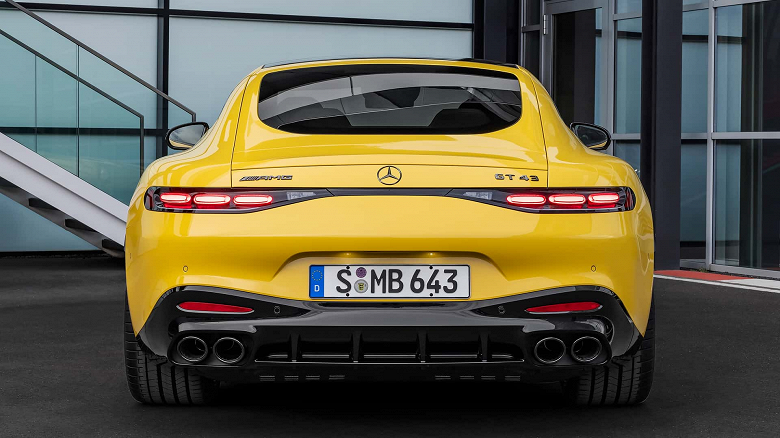 Представлен Mercedes-AMG GT43 2025 с новым двигателем