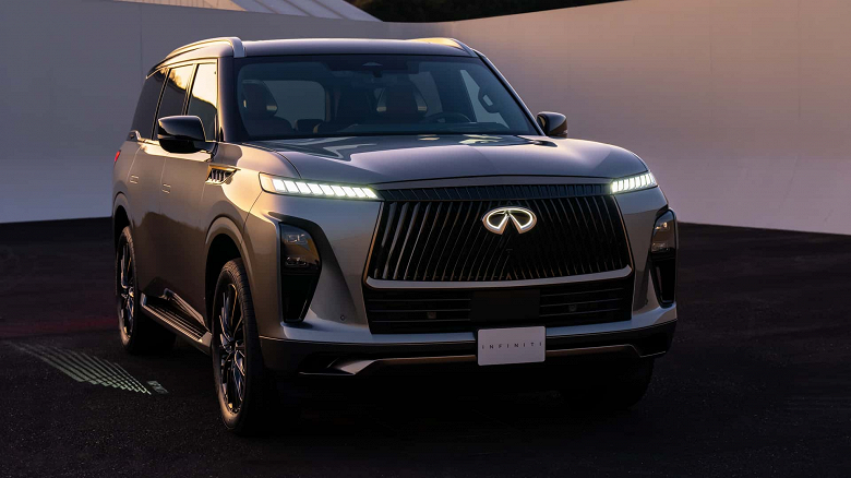 Представлен рамный внедорожник Infiniti QX80 2025: он получил новый мотор и восемь разъёмов USB-C