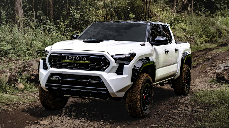 Гибрид — это не только мощно и экономично, но и дорого. Новую Toyota Tacoma 2024 оценили в 33 тыс. долларов, но гибрид дороже на 10 тыс. долларов