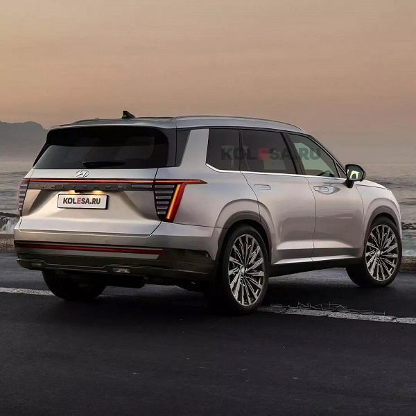 Первые качественные изображения совершенно нового Hyundai Palisade 2026