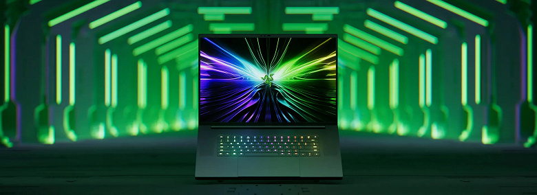 Первый в мире ноутбук с Thunderbolt 5, а ещё тут RTX 4090 Laptop и 300-герцевый экран. Razer Blade 18 радует параметрами, но стоит много