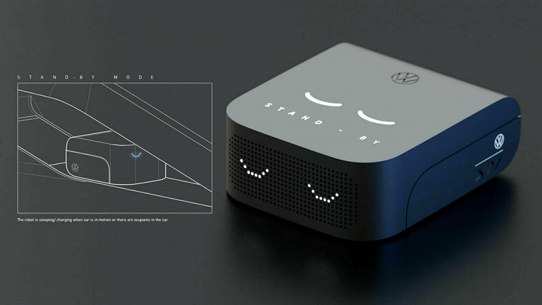Представлен Volkswagen ID. Code 01 с собственным роботом-пылесосом и полным автопилотом, не требующим участия водителя
