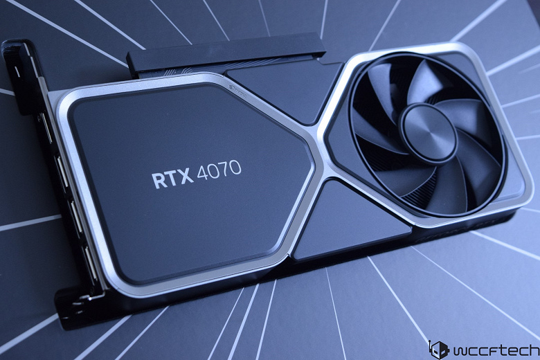 Снаружи GeForce RTX 4070, но сердце — от RTX 4080. Nvidia начала выпуск младших видеокарт на GPU AD103