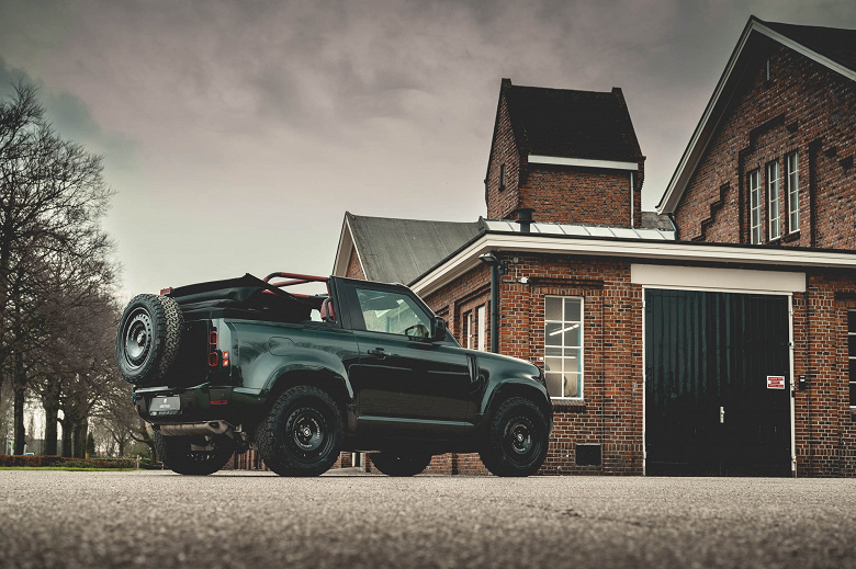 Представлен кабриолет Land Rover Defender