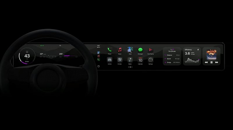 Apple показала систему CarPlay следующего поколения на WWDC 2024