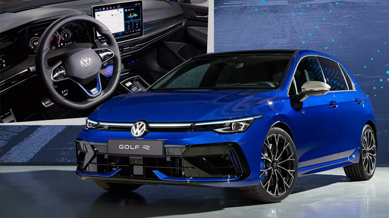 Представлен «злой» Volkswagen Golf R 2025