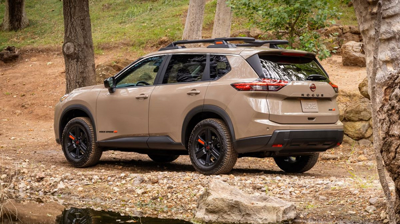 Представлен внедорожник с адаптивной подвеской Nissan Rogue Rock Creek