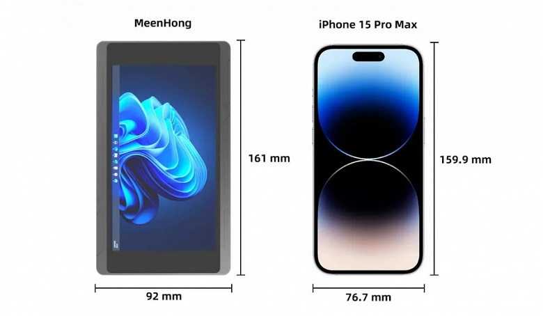 У этого карманного ПК с Windows за 210 долларов больше ОЗУ, чем у базового MacBook Air. Представлен MeenHong JX05 в размерах iPhone 15 Pro Max