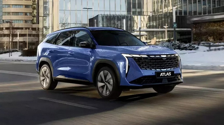 Geely Atlas в Казахстане оказался мощнее и дешевле на 360 000 рублей