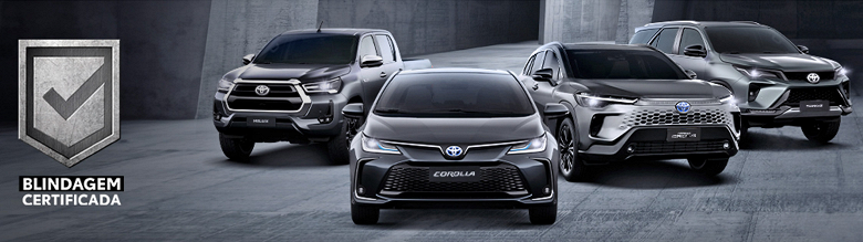 Toyota представила пуленепробиваемые модели Corolla, Corolla Cross, Hilux и Fortuner