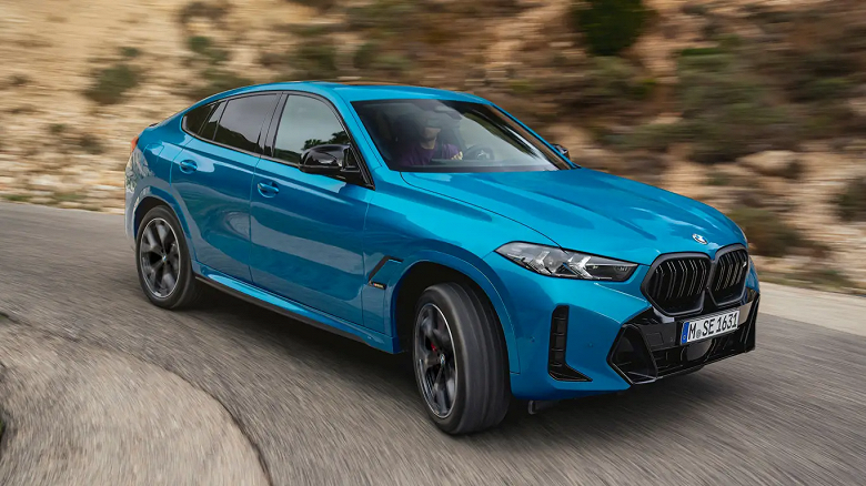 Дизельный BMW X6 2024 предлагают со скидкой 2 млн рублей