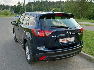 В России выставили на продажу 10-летнюю Mazda CX-5, которая ездила только один раз